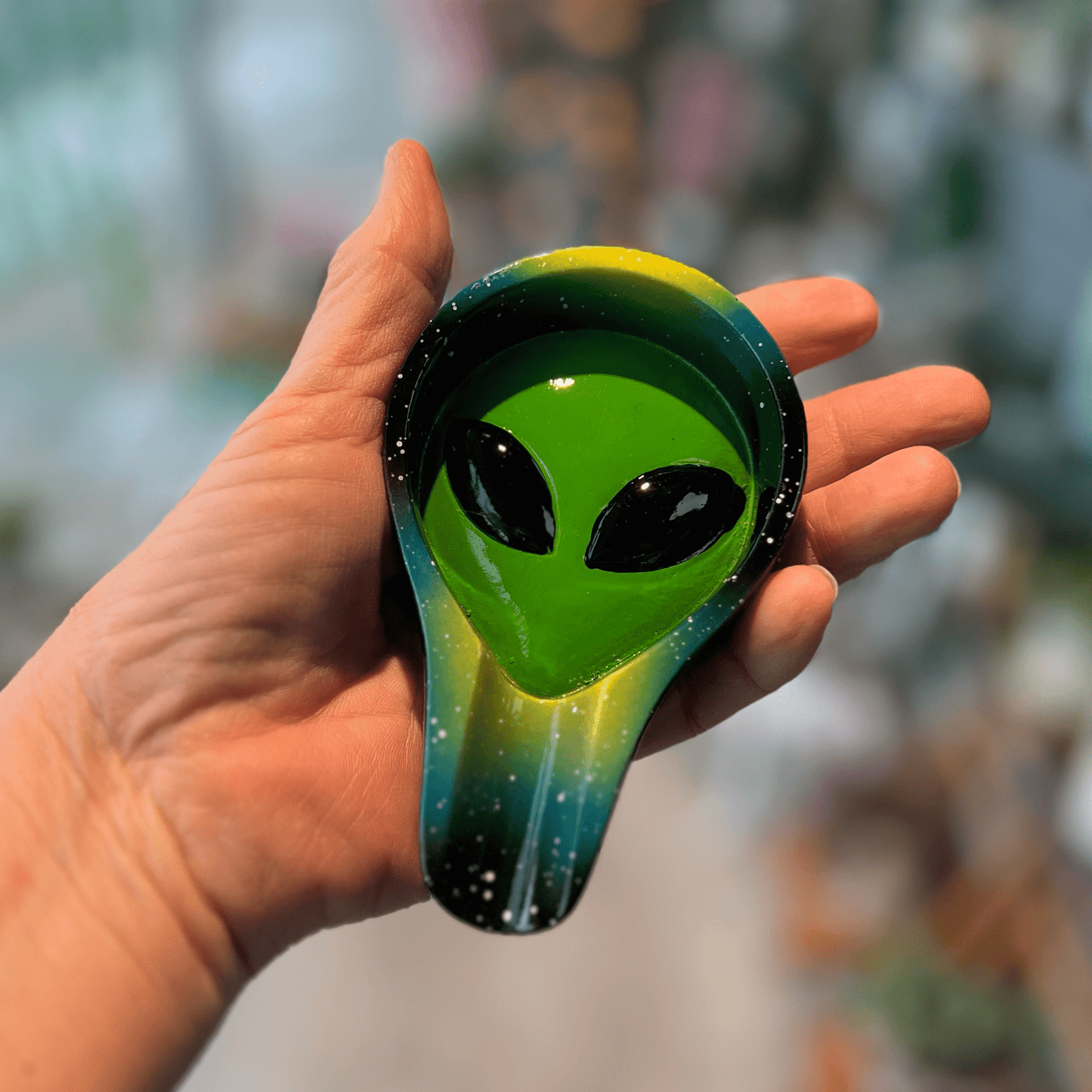 SensiBox Hand Pipe Space Rock w/ Ashtray