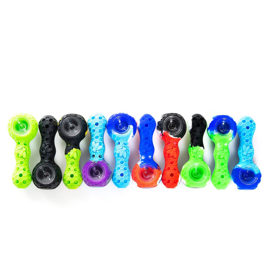 Tree Lock Box Hand Pipe Silicone Pipe