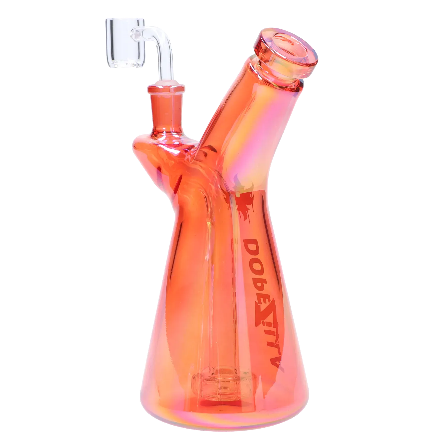 Dopezilla Elemental Phoenix Dab Rig 7 in. Orange