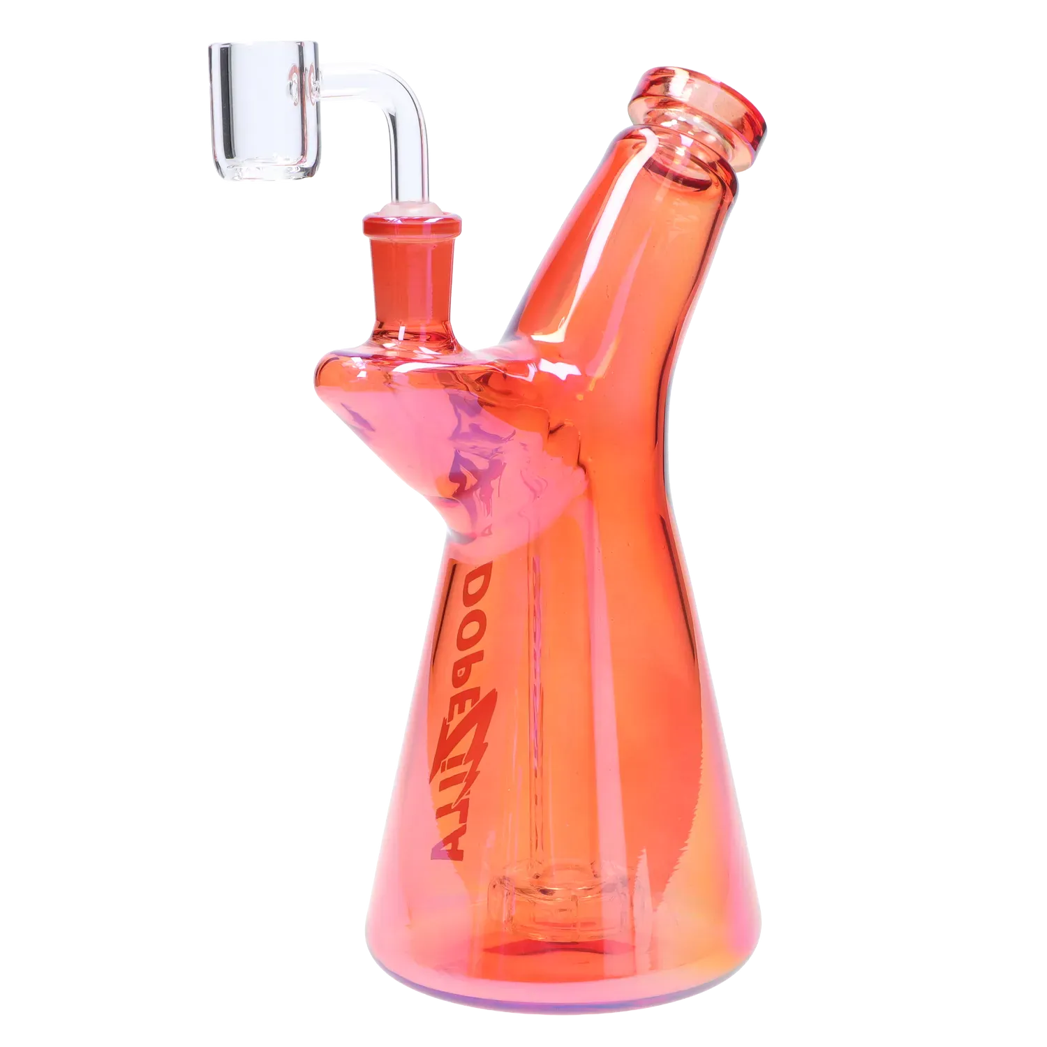 Dopezilla Elemental Phoenix Dab Rig 7 in. Orange