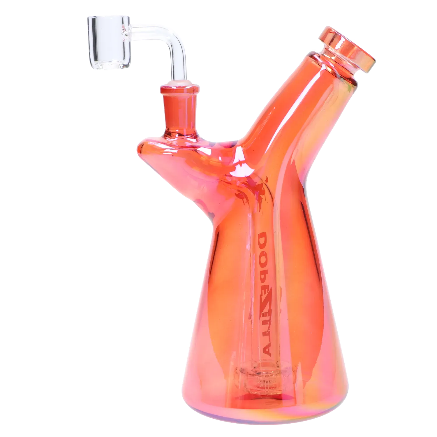 Dopezilla Elemental Phoenix Dab Rig 7 in. Orange