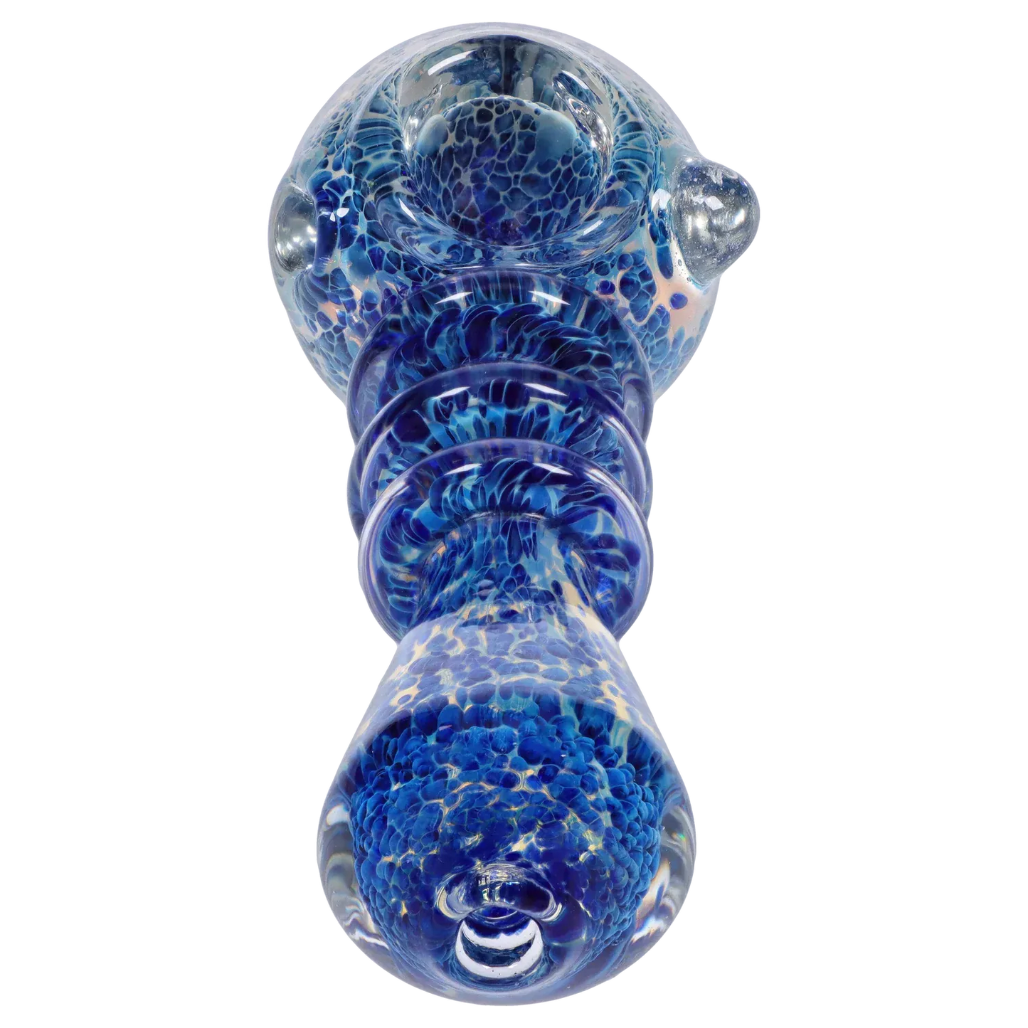 DHC Triple Ringed Speckled Spoon Pipe