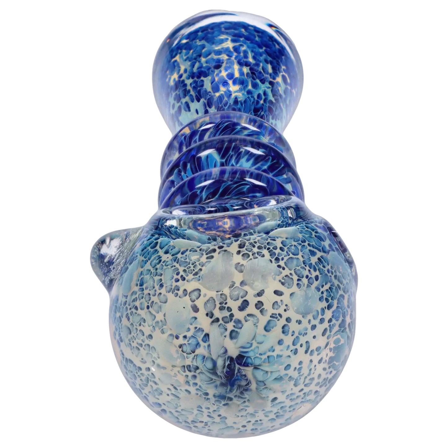 DHC Triple Ringed Speckled Spoon Pipe