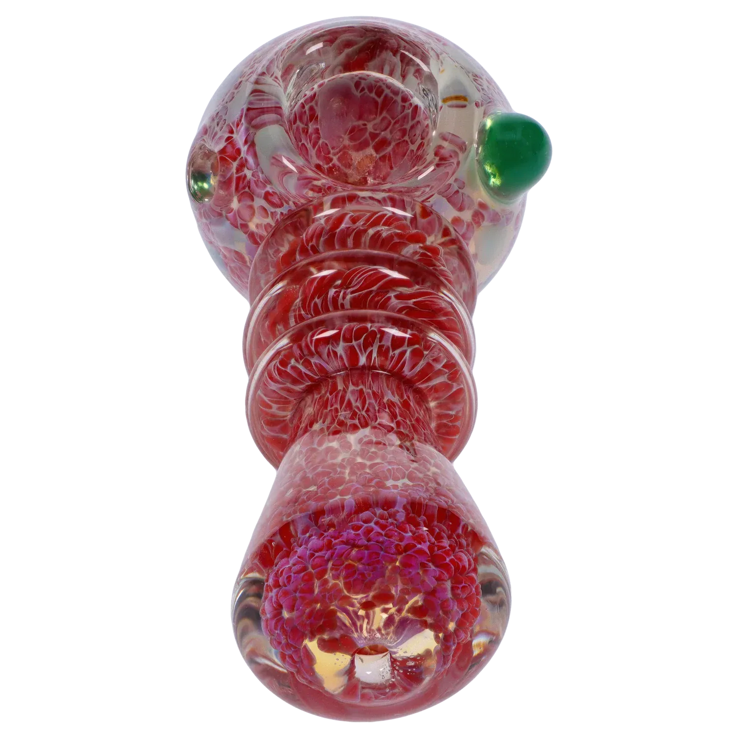 DHC Triple Ringed Speckled Spoon Pipe