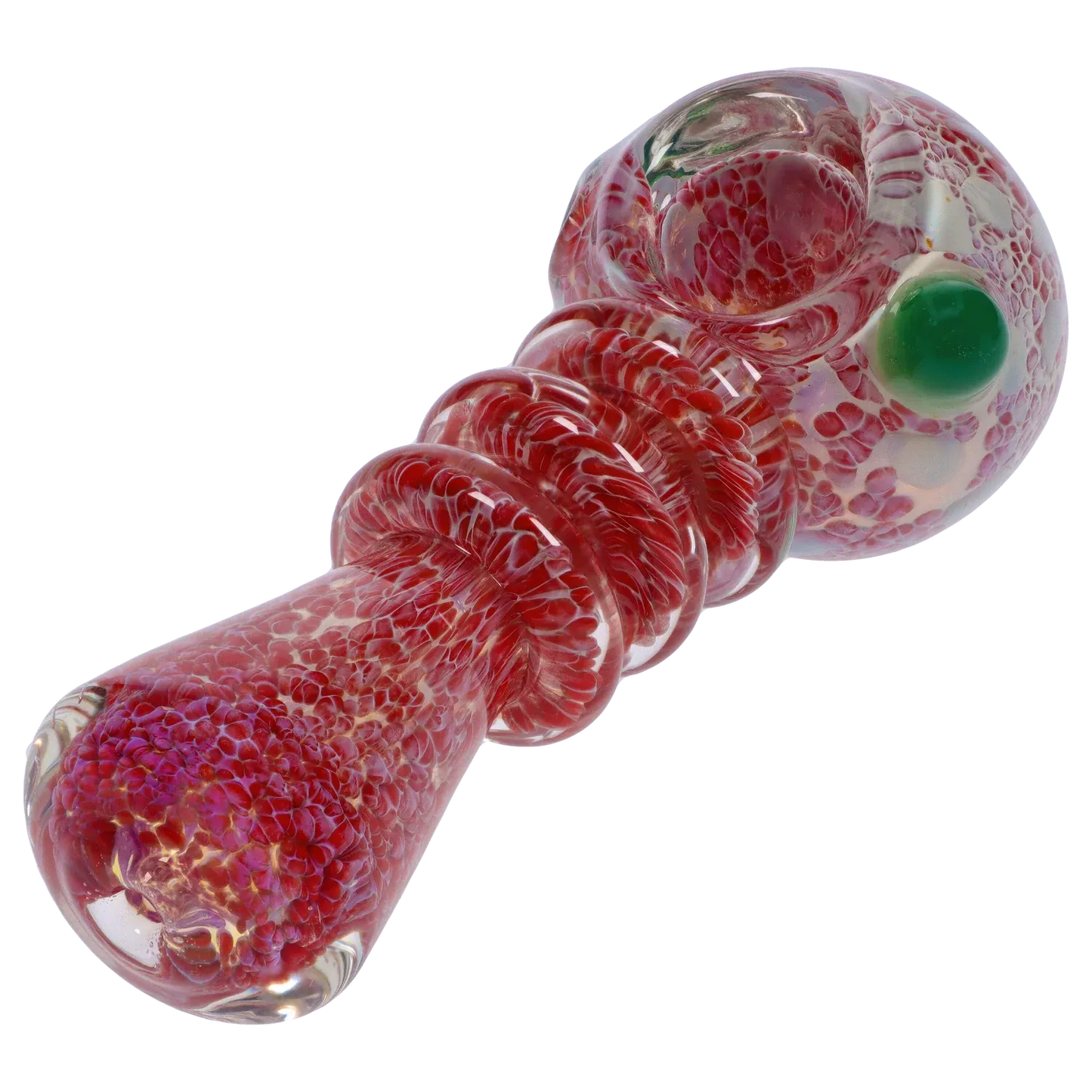 DHC Triple Ringed Speckled Spoon Pipe