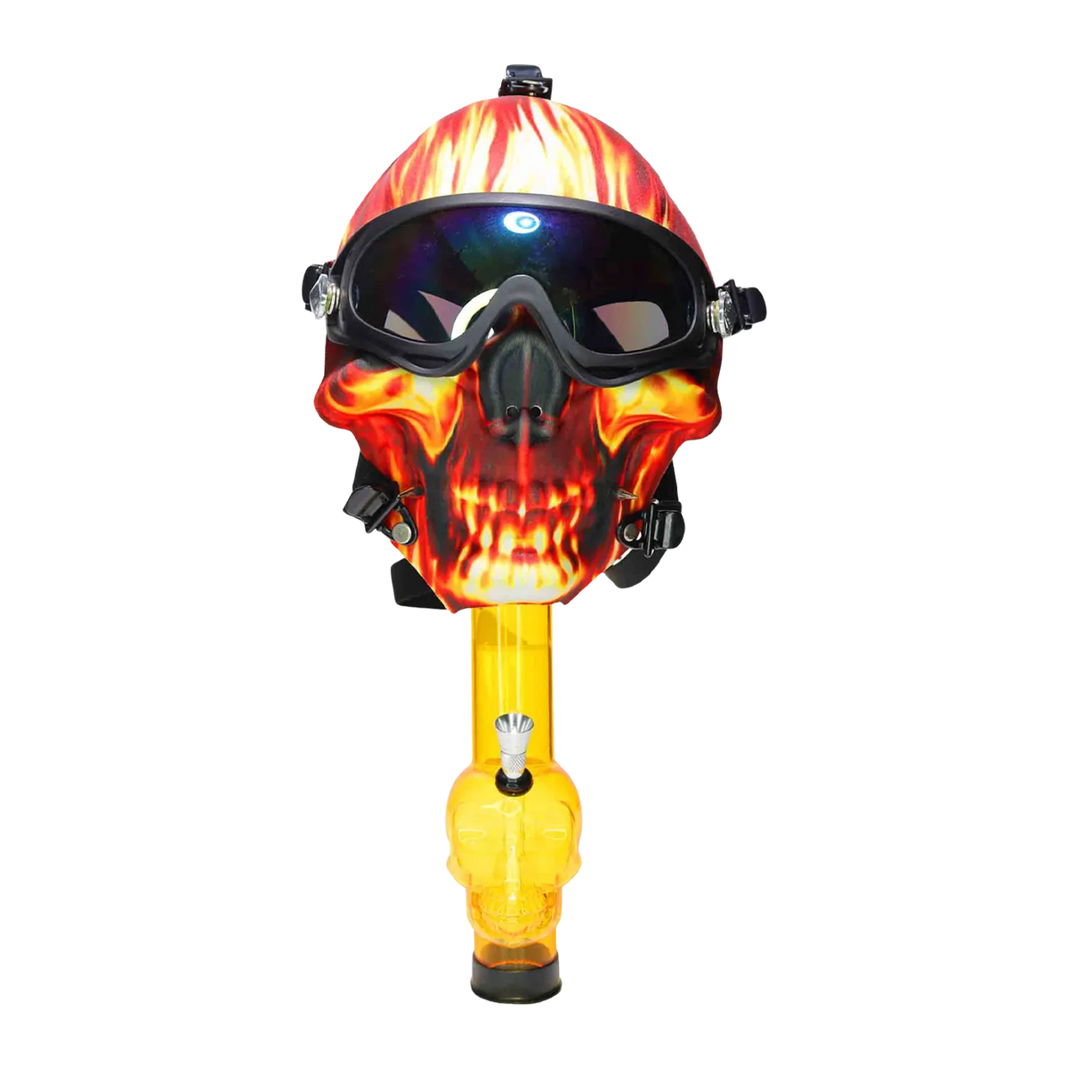Buff Mask Fire DHC Smiling Fire Skull Gas Mask