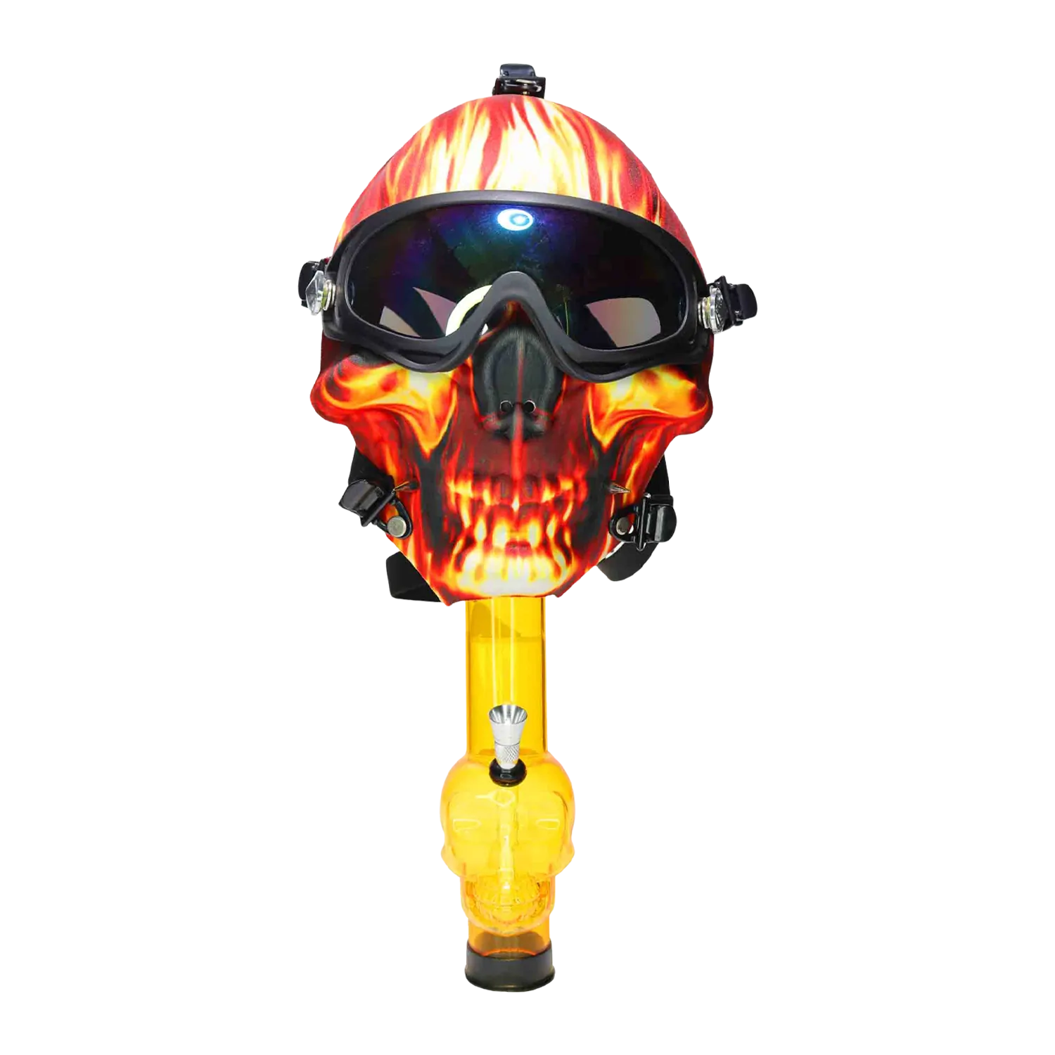 DHC Smiling Fire Skull Gas Mask