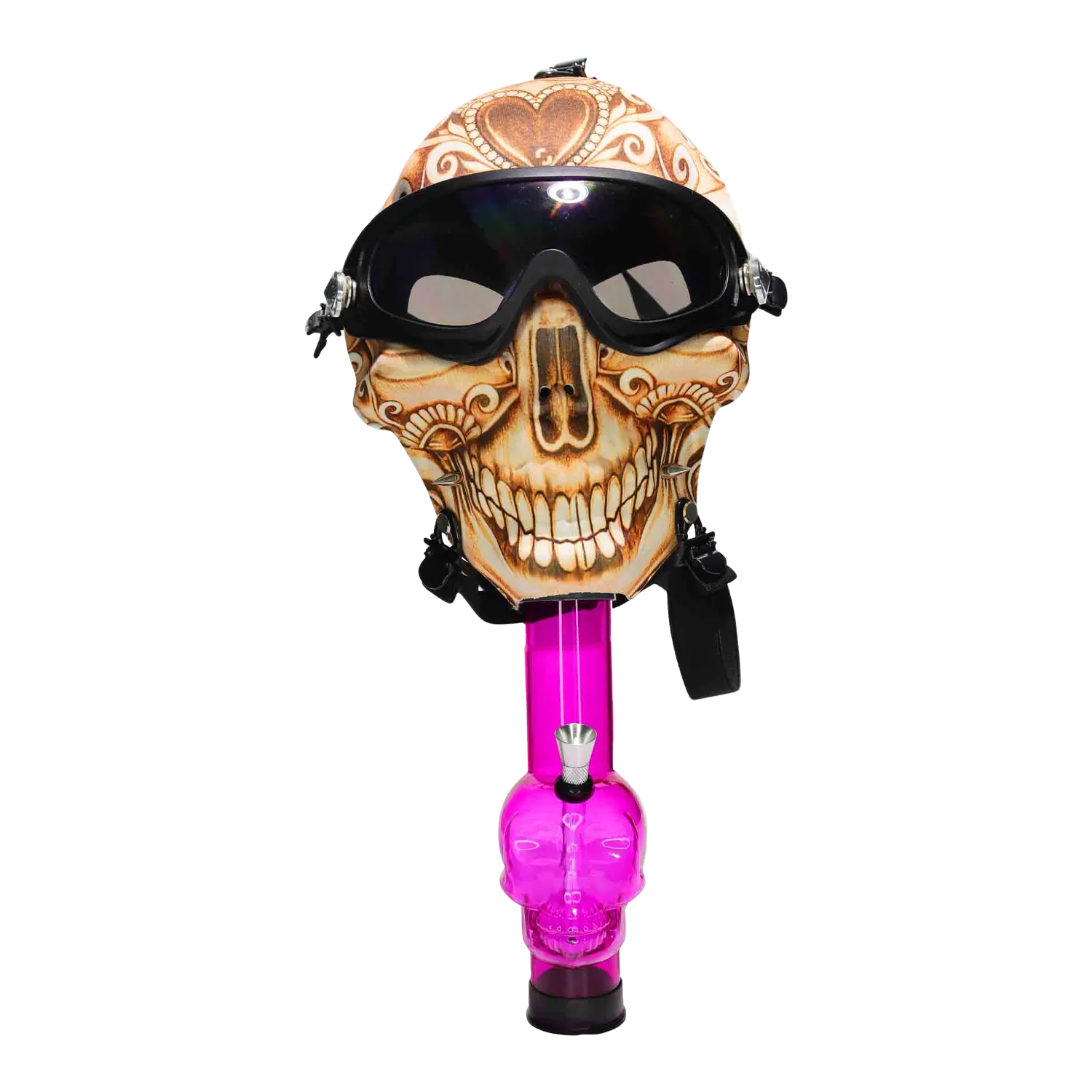 DHC Smiling Tattoo Skull Gas Mask