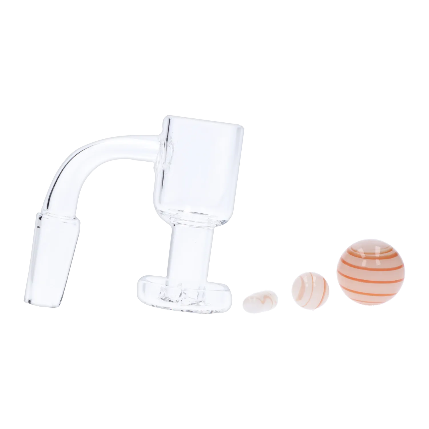 DHC Banger Set with Color Terp Beads - 90 degree - Male 14mm