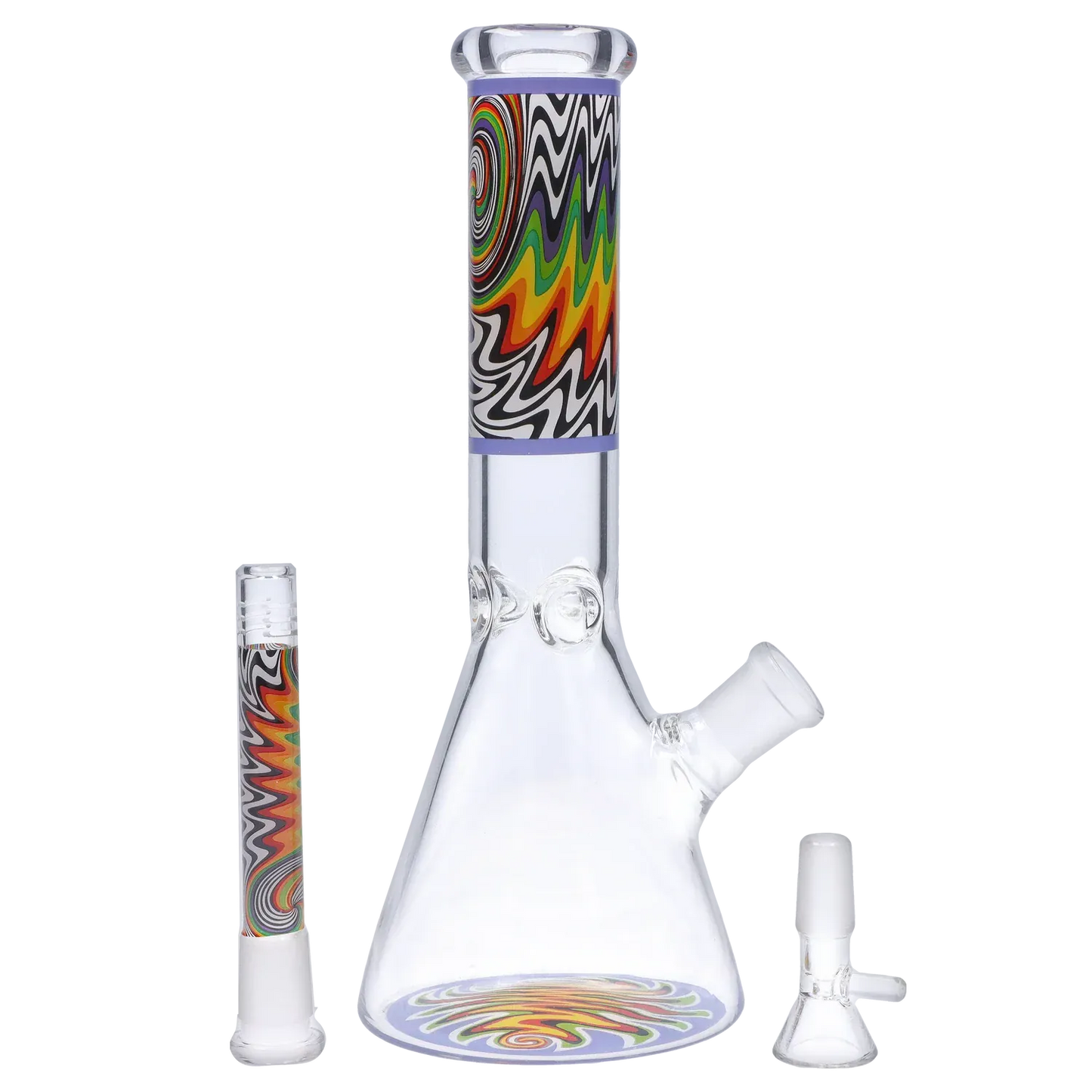 DHC Wig Wag Beaker Water Pipe - 10 in.