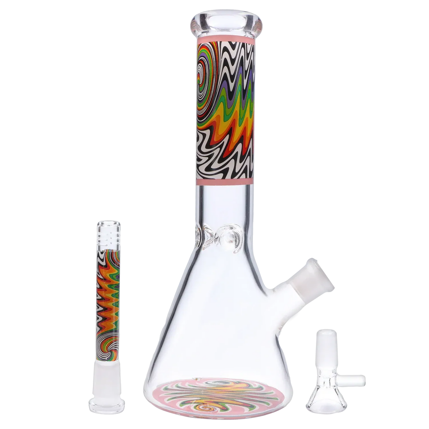 DHC Wig Wag Beaker Water Pipe - 10 in.