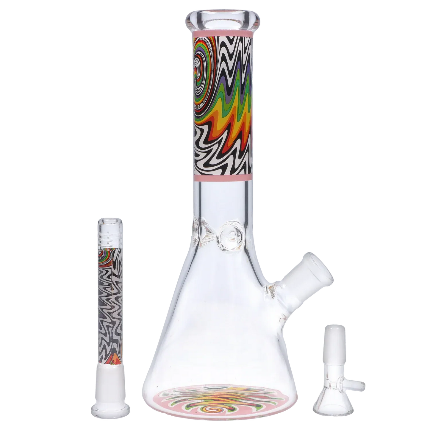 DHC Wig Wag Beaker Water Pipe - 10 in.