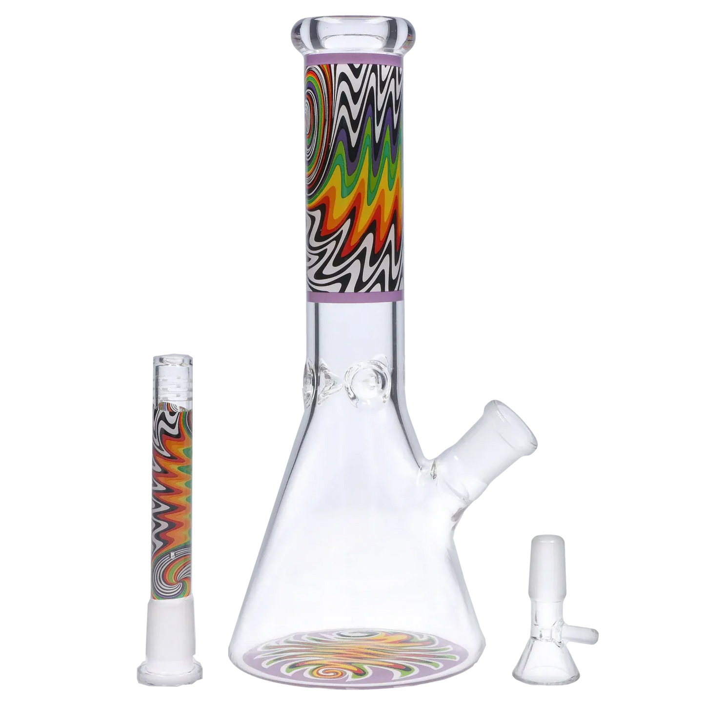 DHC Wig Wag Beaker Water Pipe - 10 in.