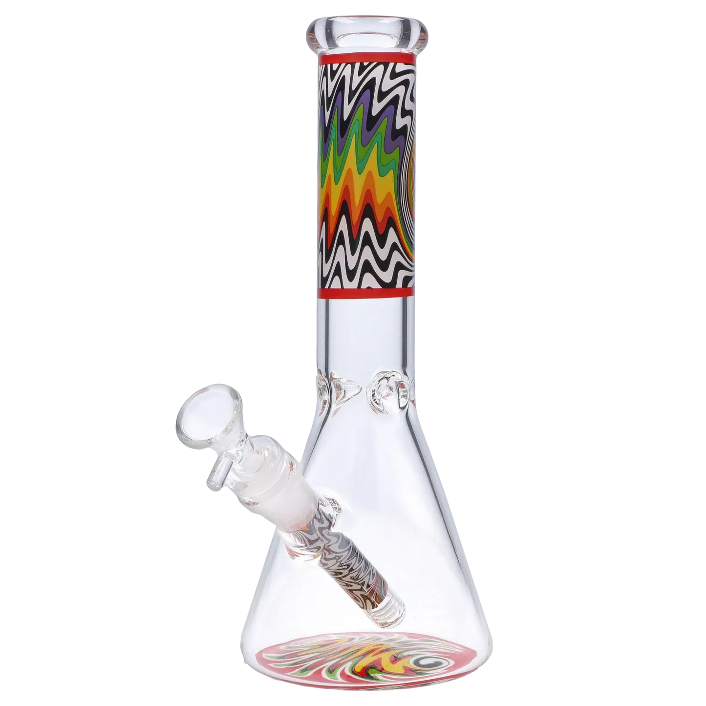 DHC Wig Wag Beaker Water Pipe - 10 in.