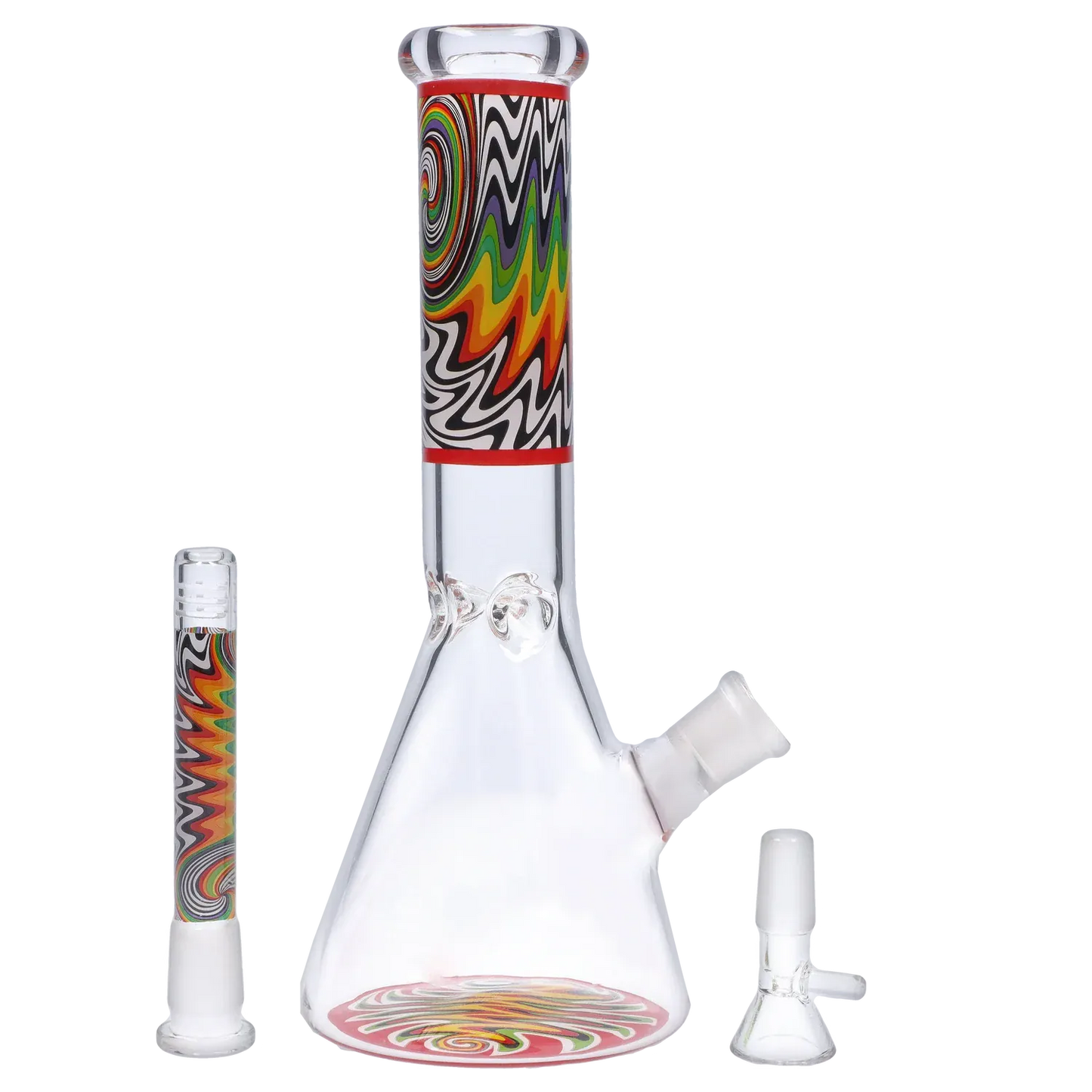 DHC Wig Wag Beaker Water Pipe - 10 in.
