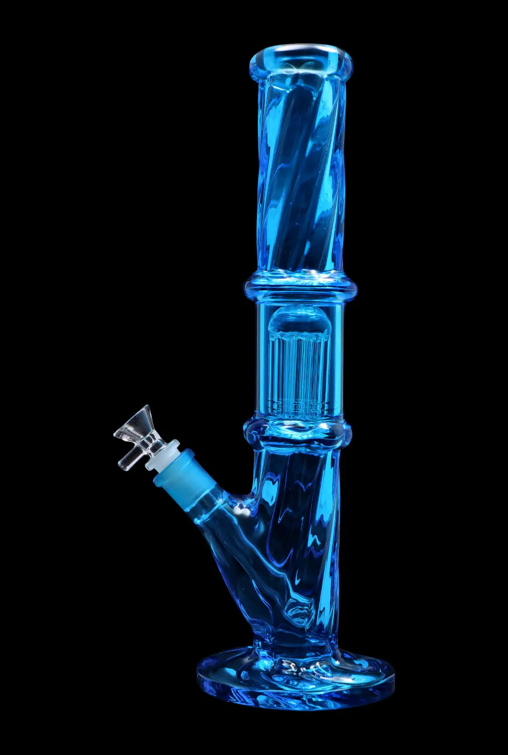 DHC Twisted Straight Tube with Tree Perc