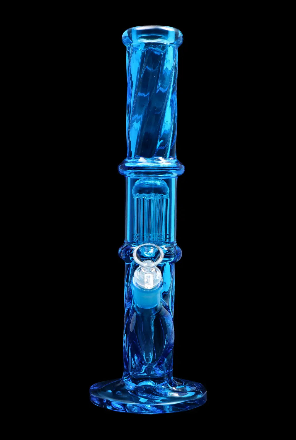 DHC Twisted Straight Tube with Tree Perc