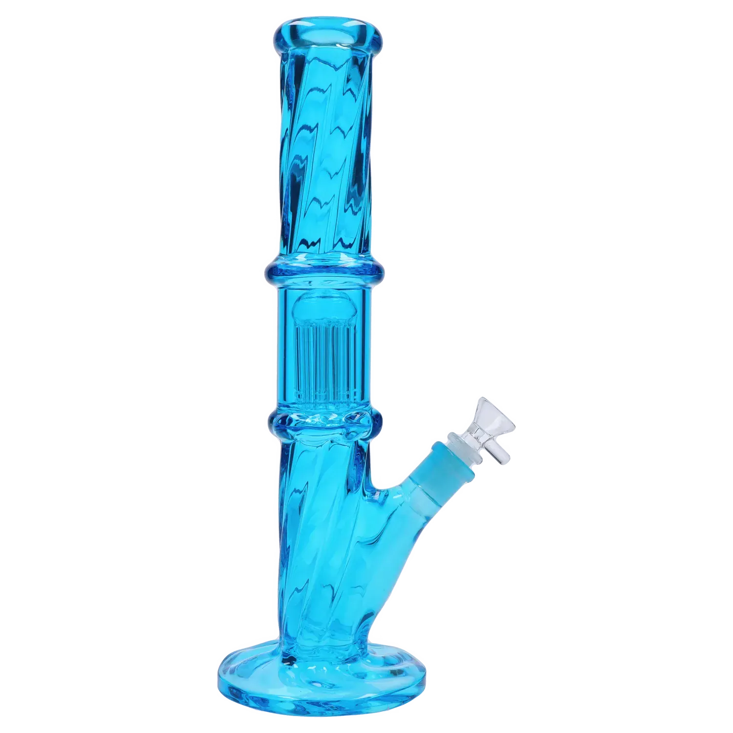 DHC Twisted Straight Tube with Tree Perc