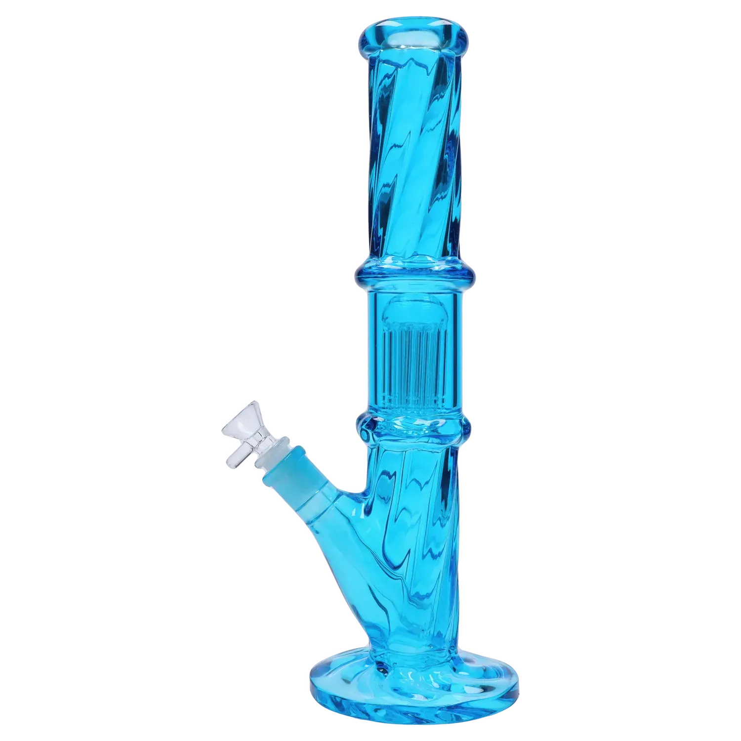 DHC Twisted Straight Tube with Tree Perc