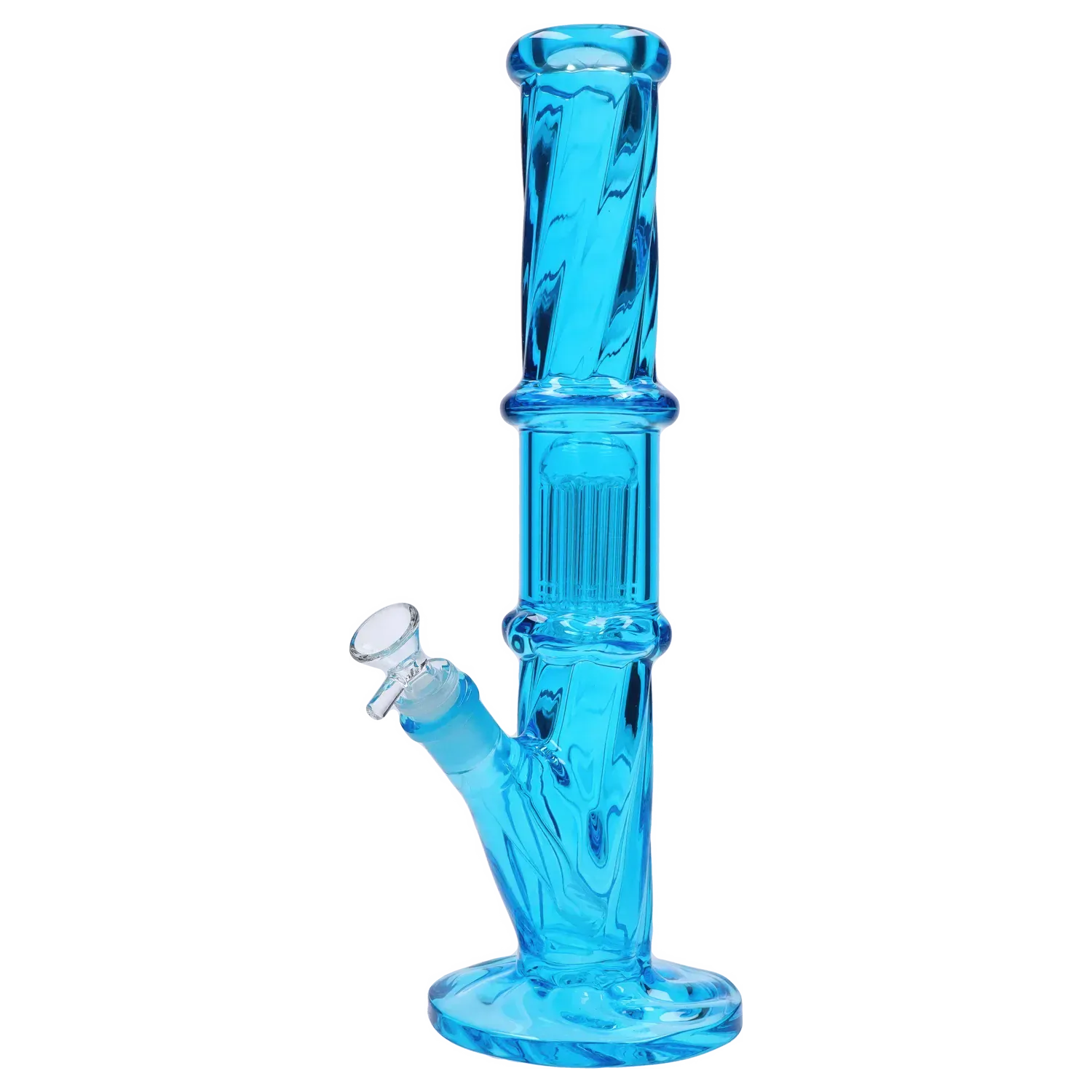 DHC Twisted Straight Tube with Tree Perc