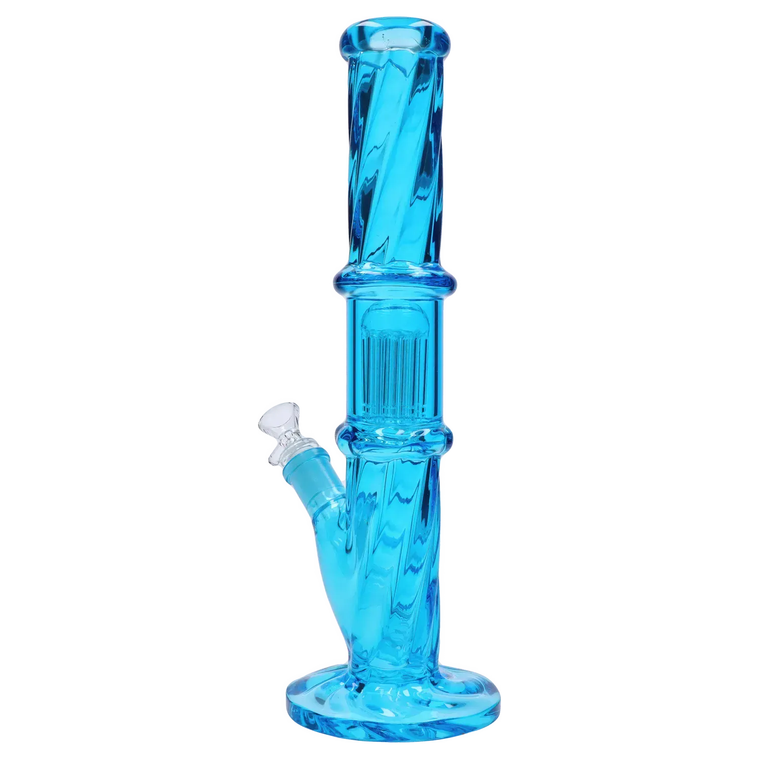 DHC Twisted Straight Tube with Tree Perc