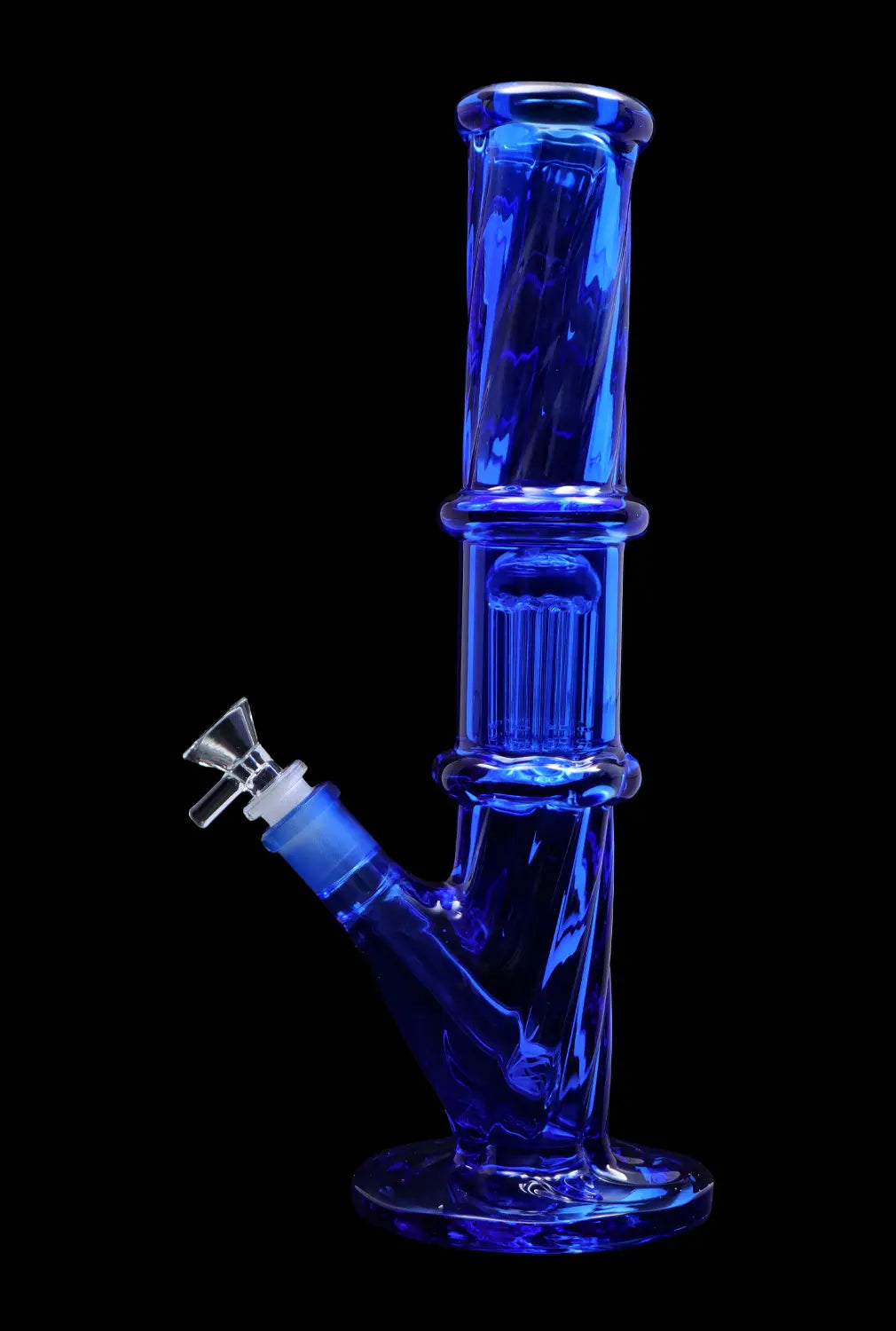 DHC Twisted Straight Tube with Tree Perc
