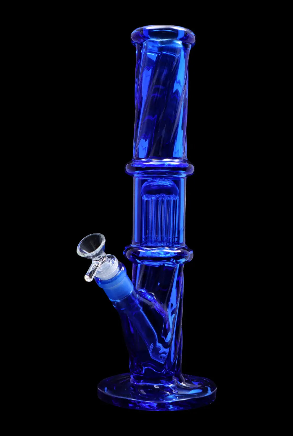 DHC Twisted Straight Tube with Tree Perc
