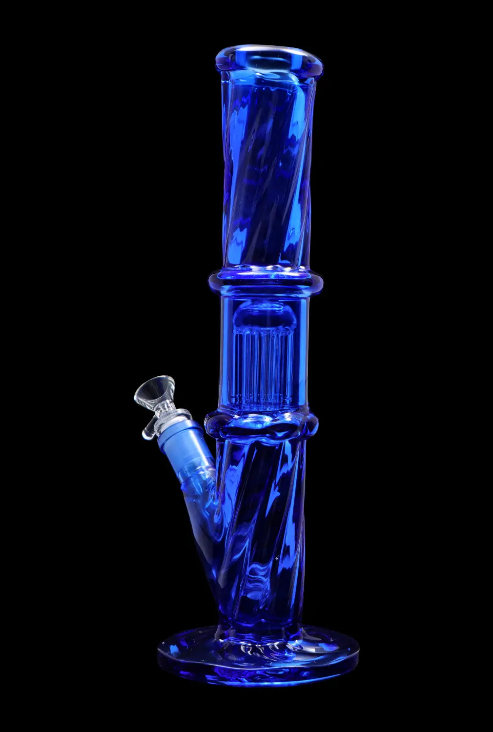 DHC Twisted Straight Tube with Tree Perc