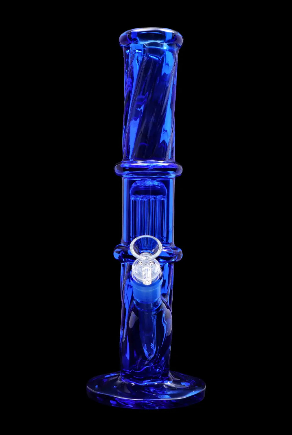 DHC Twisted Straight Tube with Tree Perc