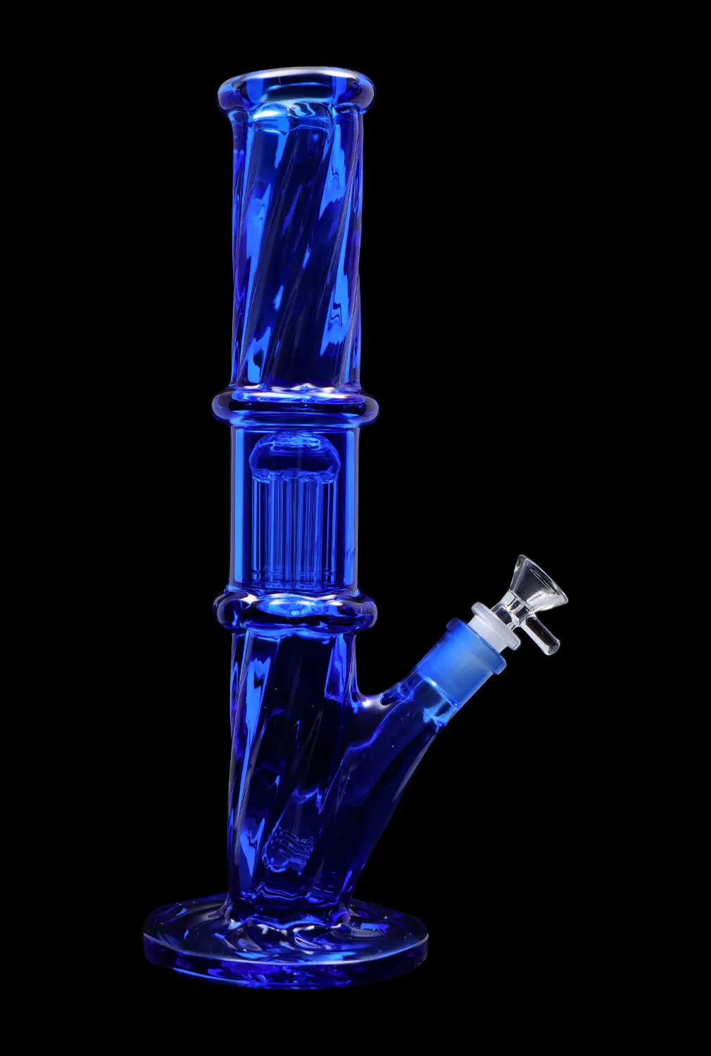 DHC Twisted Straight Tube with Tree Perc