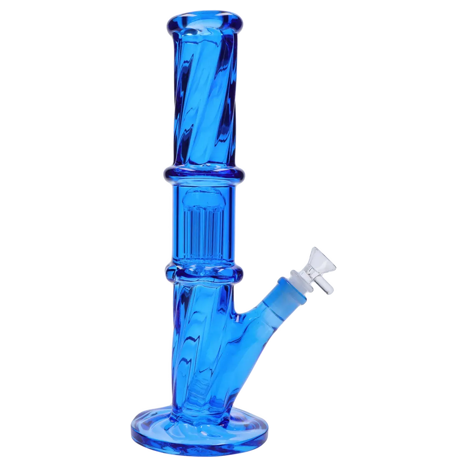 DHC Twisted Straight Tube with Tree Perc