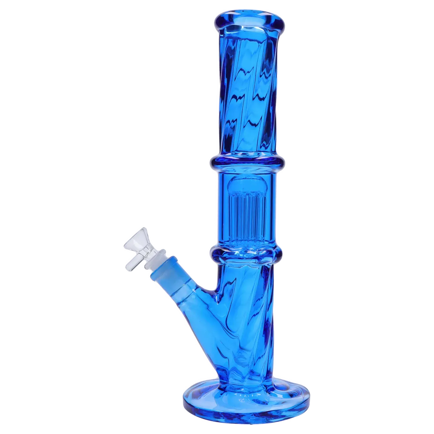 DHC Twisted Straight Tube with Tree Perc