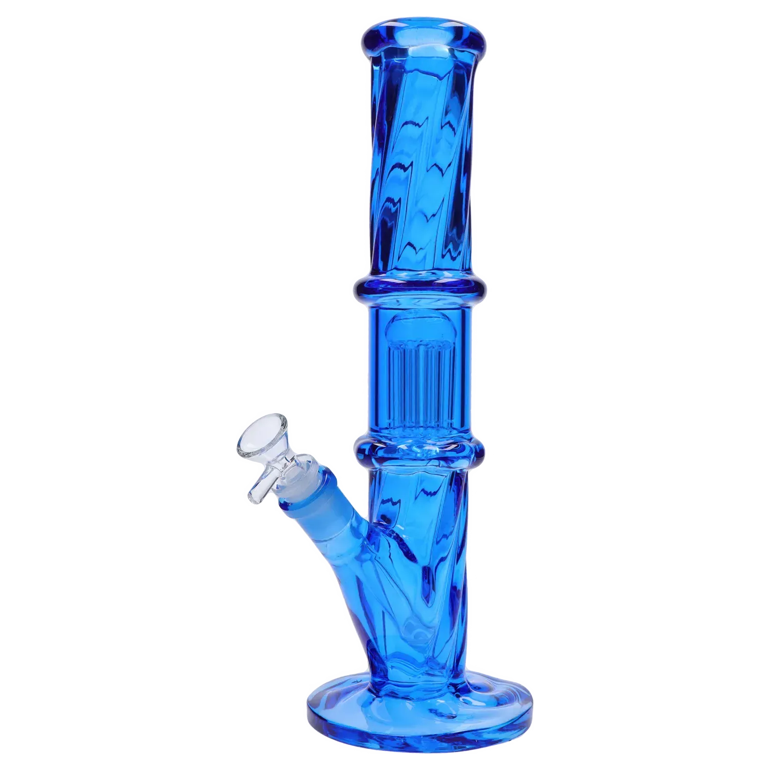 DHC Twisted Straight Tube with Tree Perc