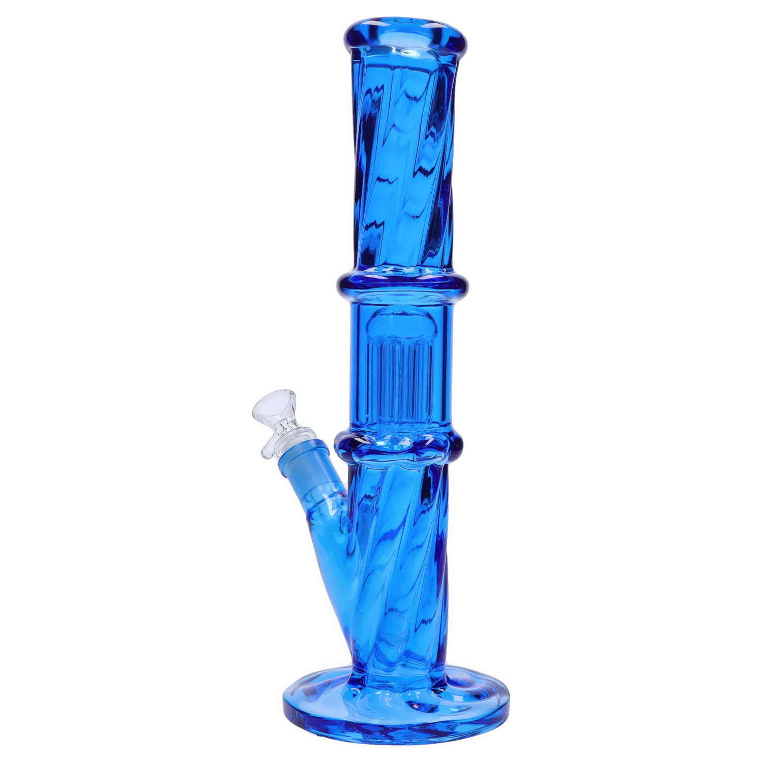 DHC Twisted Straight Tube with Tree Perc