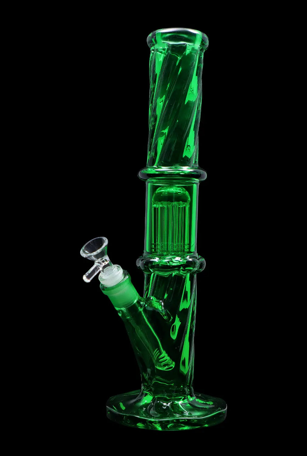 DHC Twisted Straight Tube with Tree Perc