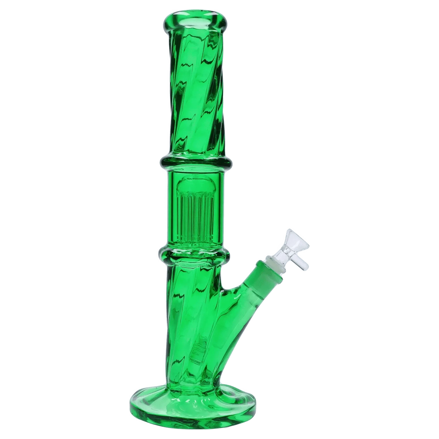 DHC Twisted Straight Tube with Tree Perc