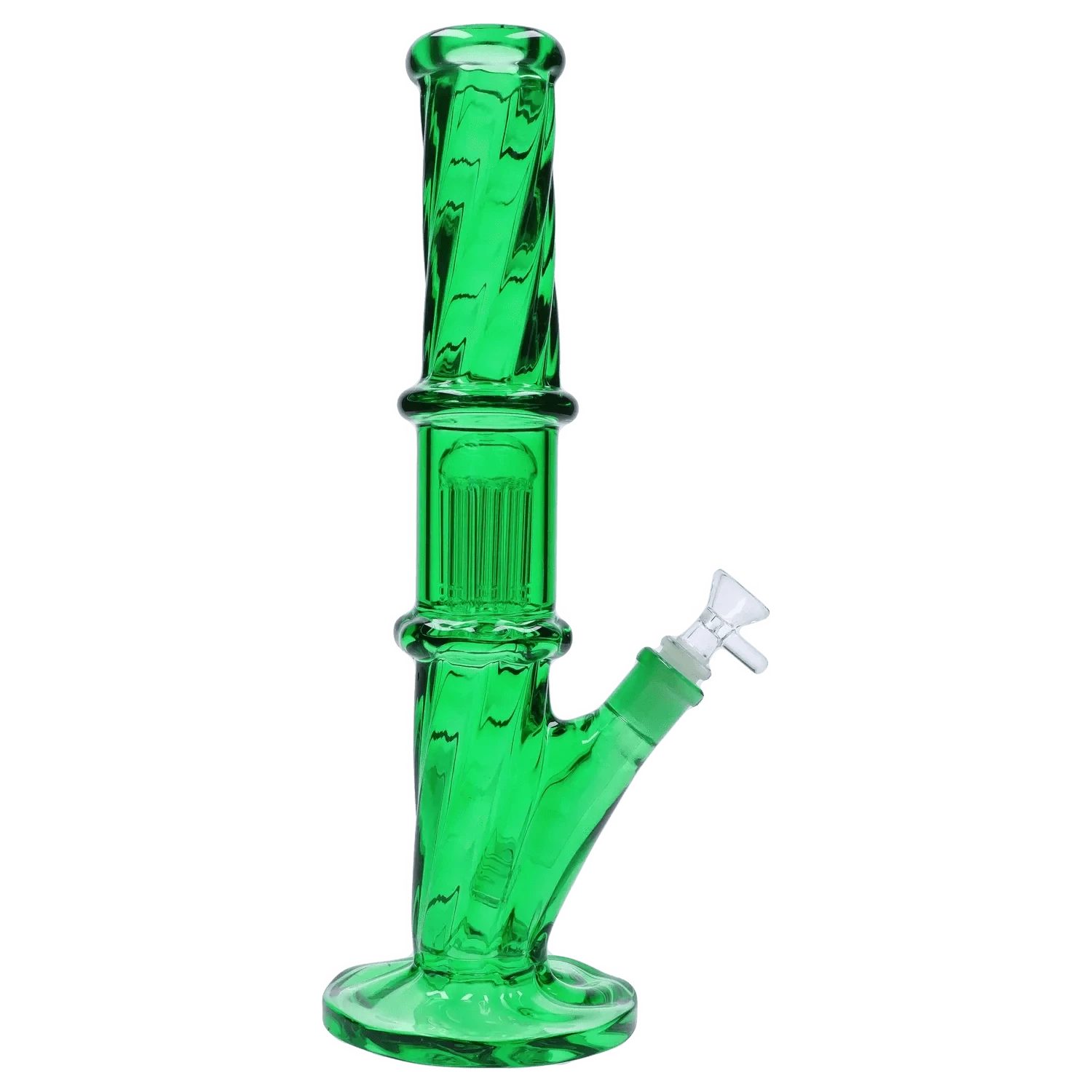 DHC Twisted Straight Tube with Tree Perc