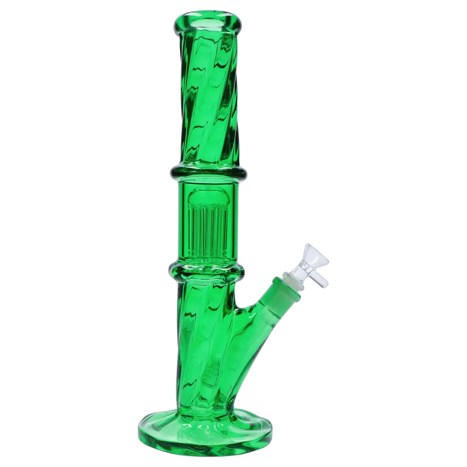 DHC Twisted Straight Tube with Tree Perc