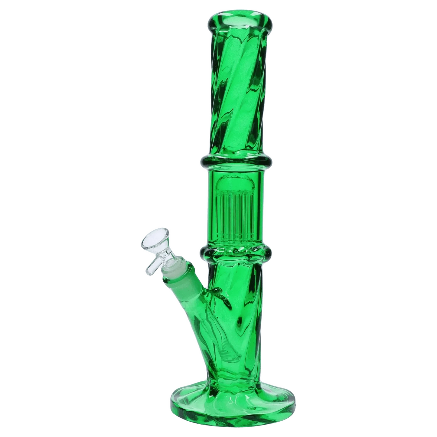DHC Twisted Straight Tube with Tree Perc