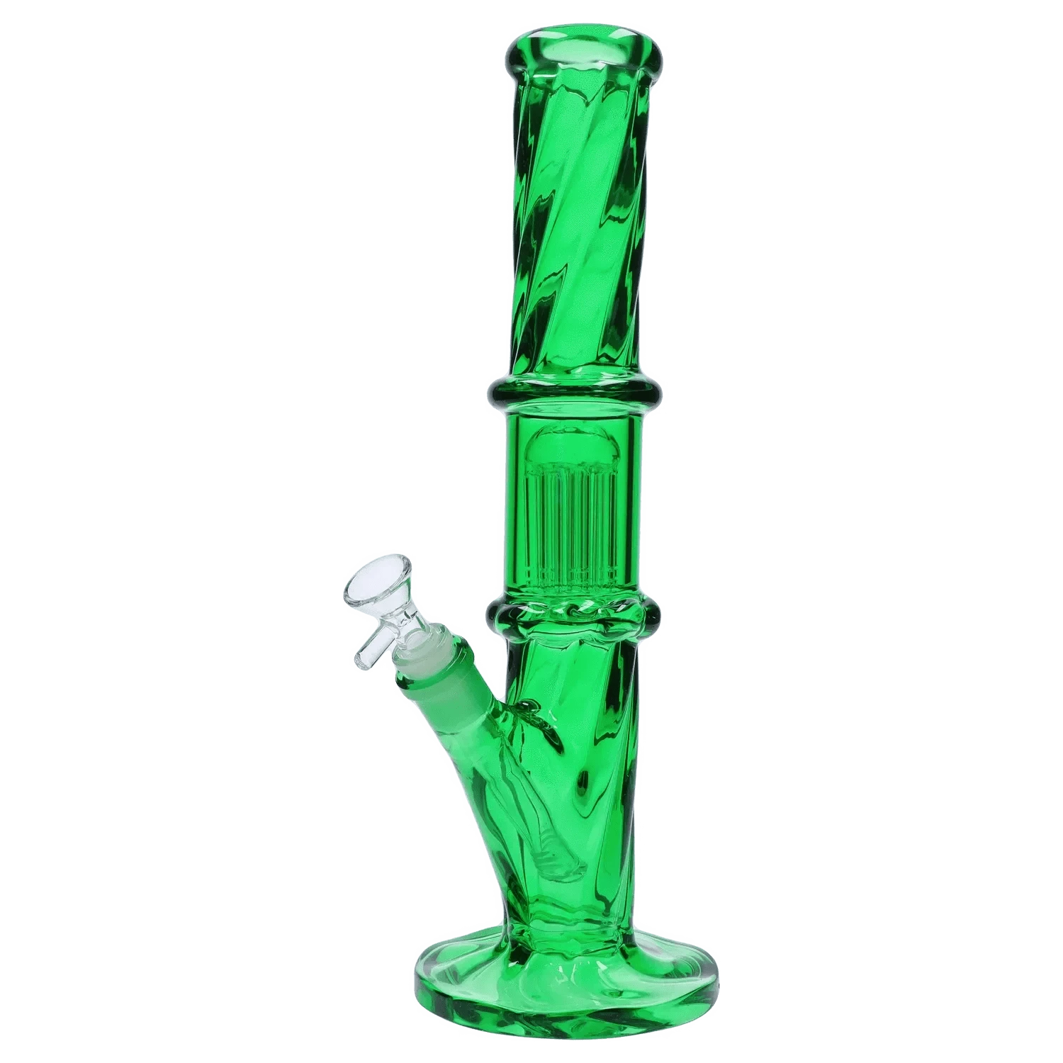 DHC Twisted Straight Tube with Tree Perc