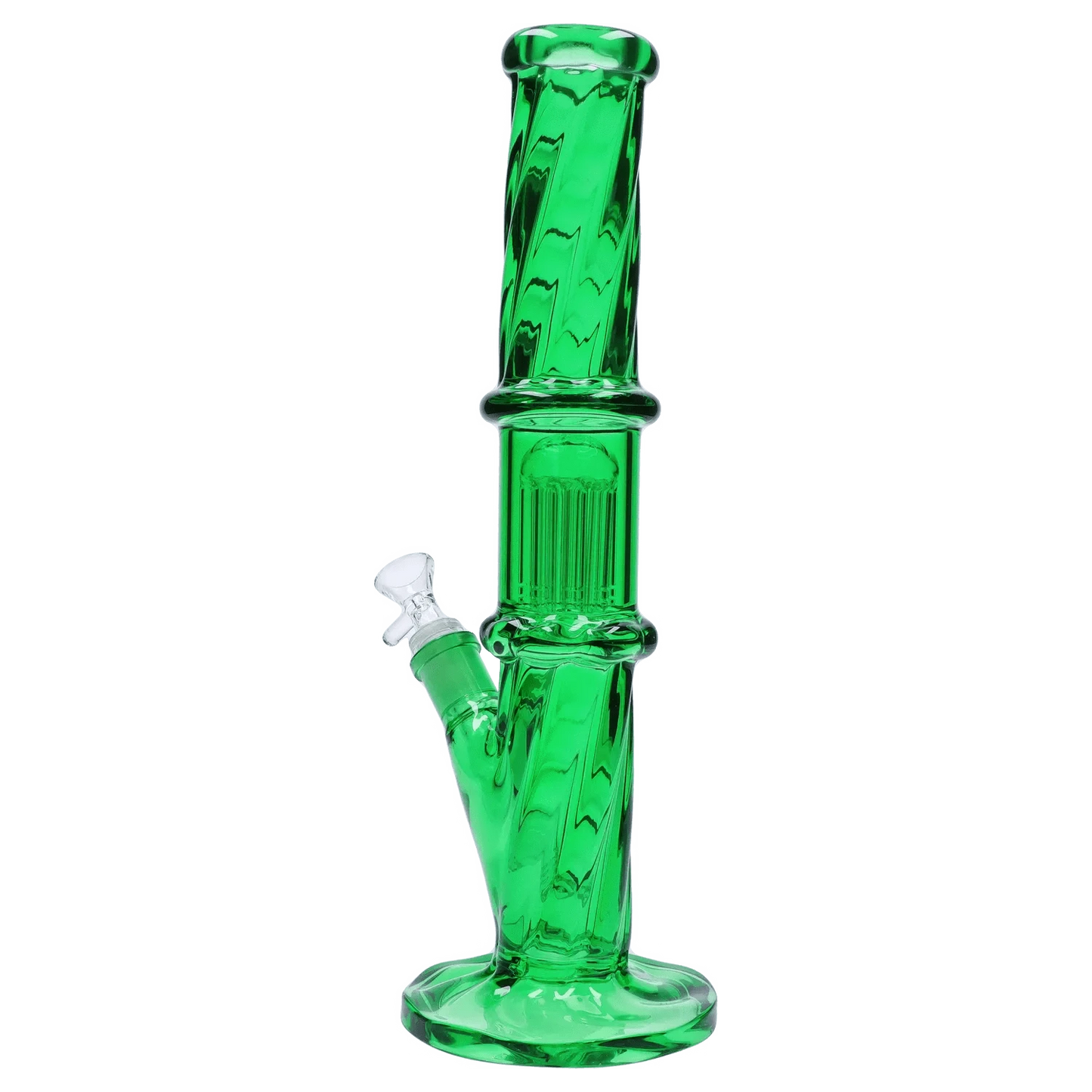 DHC Twisted Straight Tube with Tree Perc