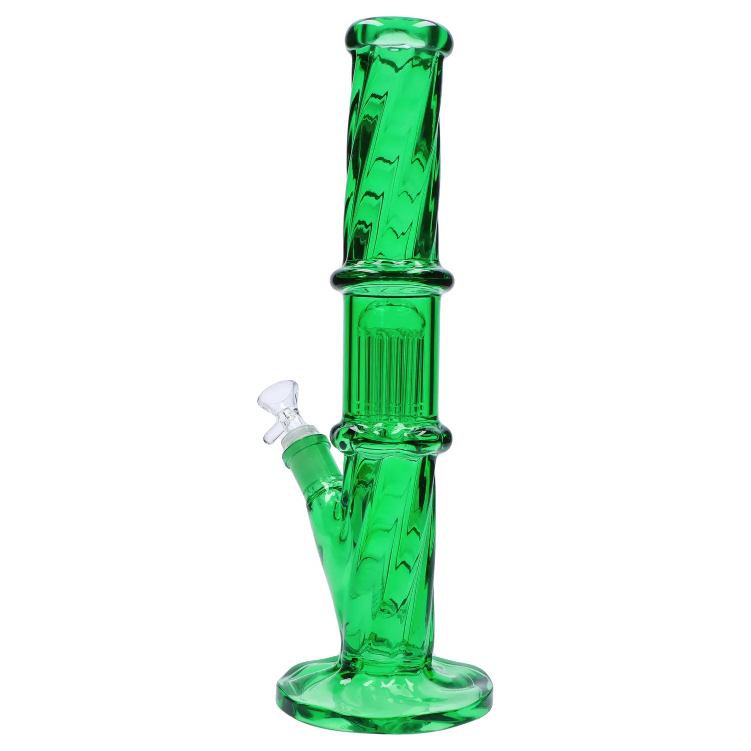 DHC Twisted Straight Tube with Tree Perc