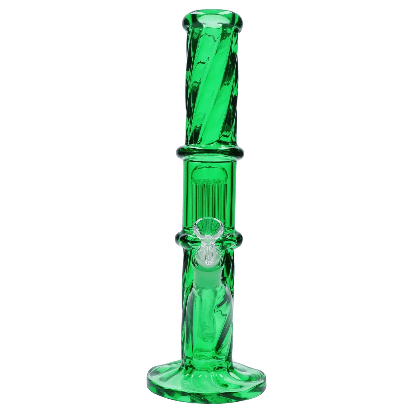 DHC Twisted Straight Tube with Tree Perc