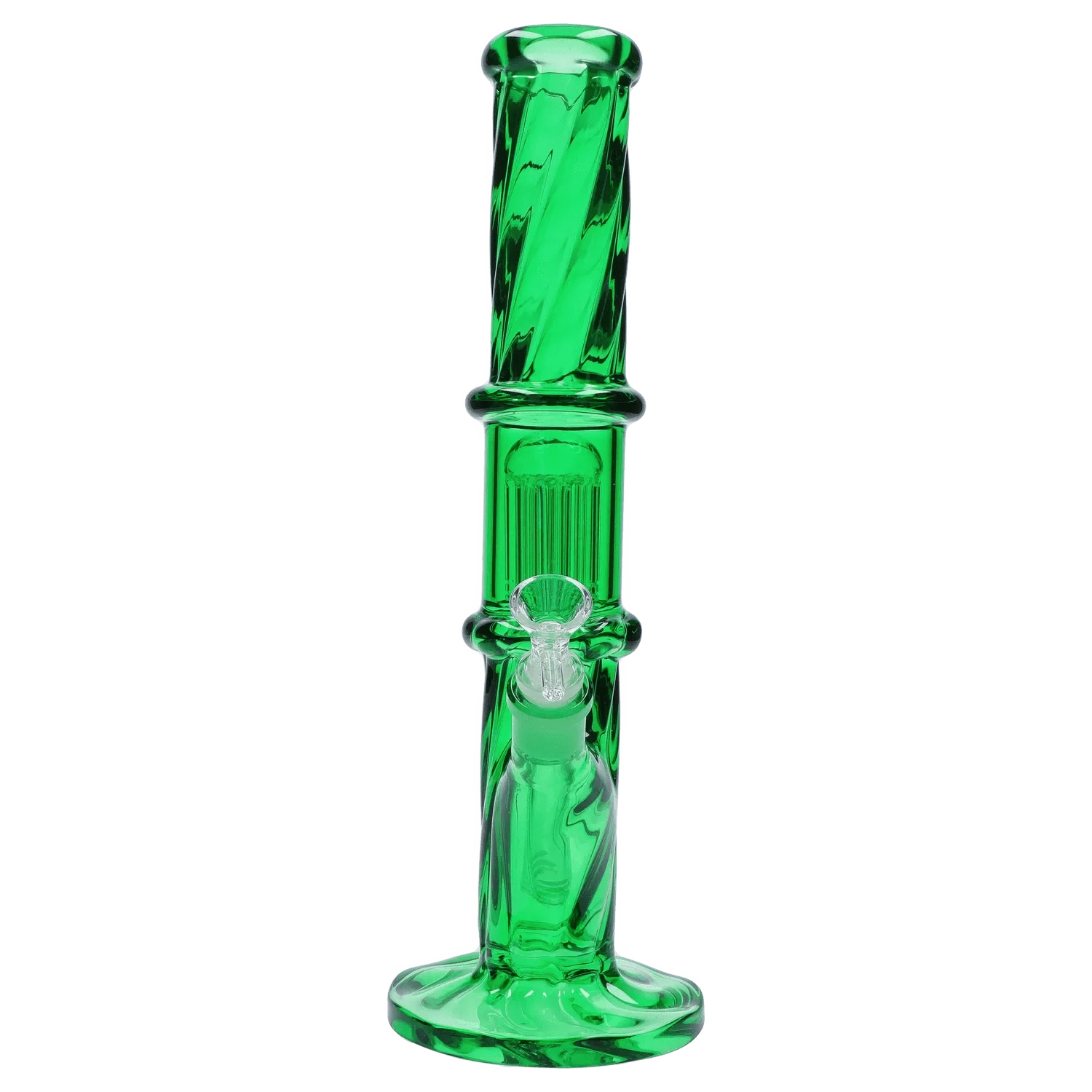 DHC Twisted Straight Tube with Tree Perc