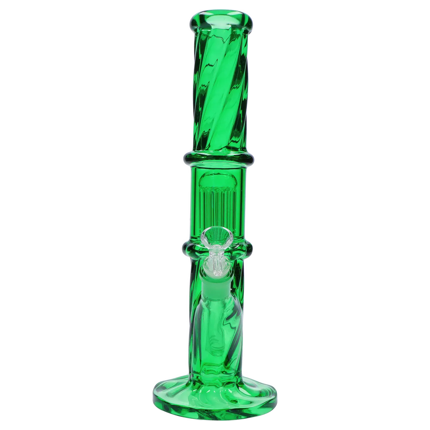 DHC Twisted Straight Tube with Tree Perc
