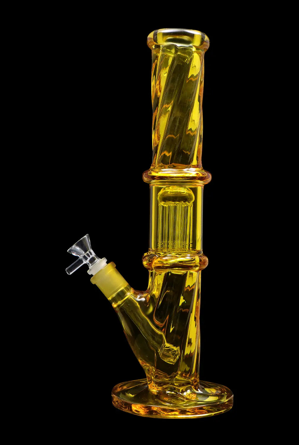 DHC Twisted Straight Tube with Tree Perc