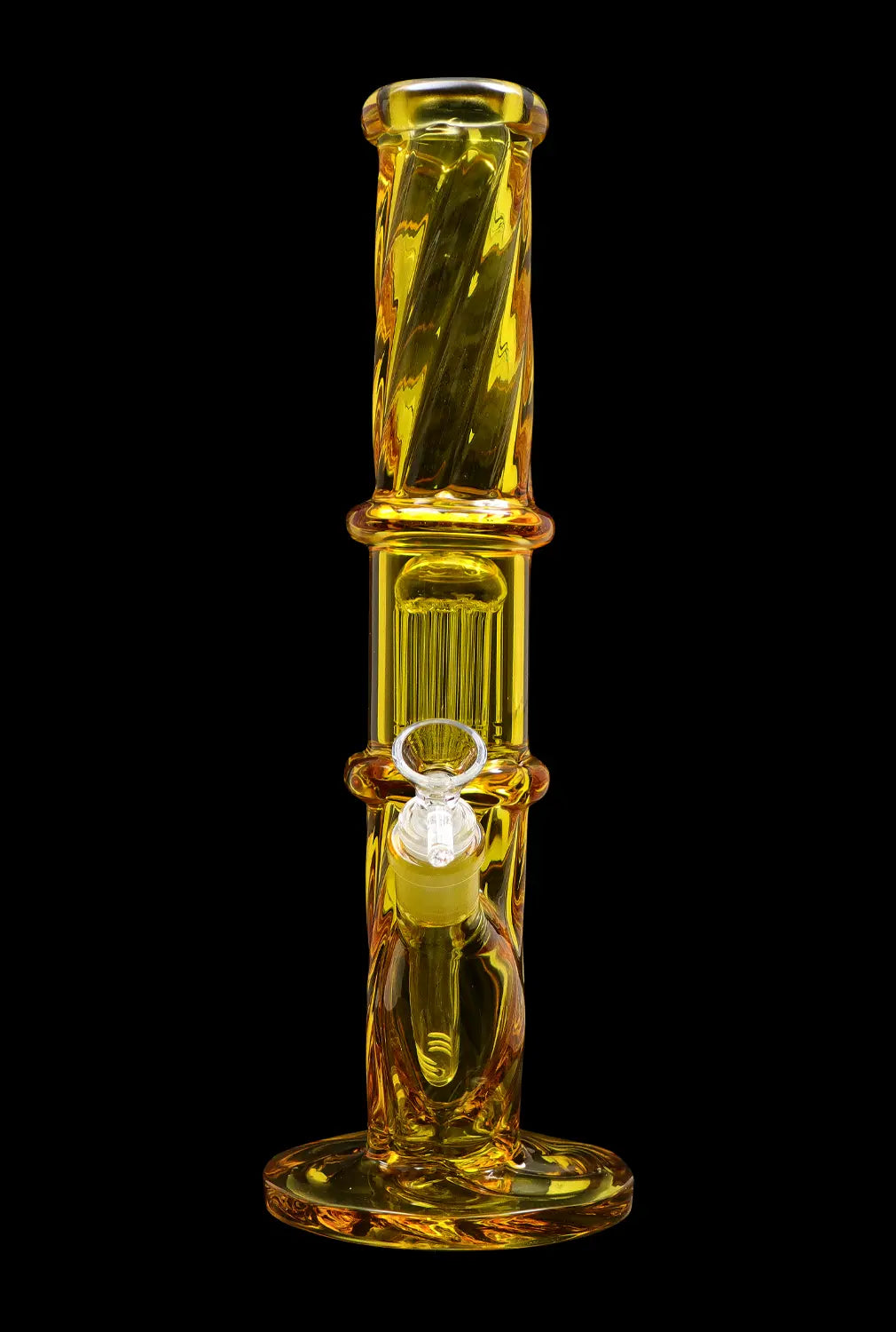 DHC Twisted Straight Tube with Tree Perc