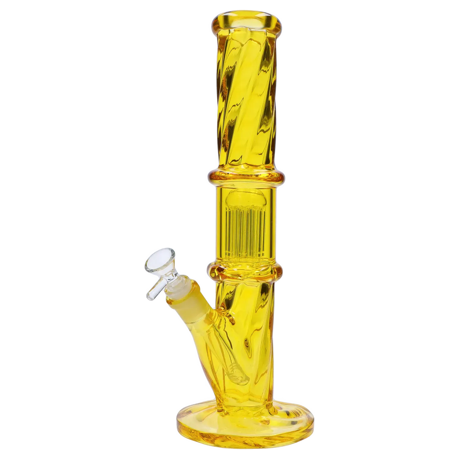 DHC Twisted Straight Tube with Tree Perc