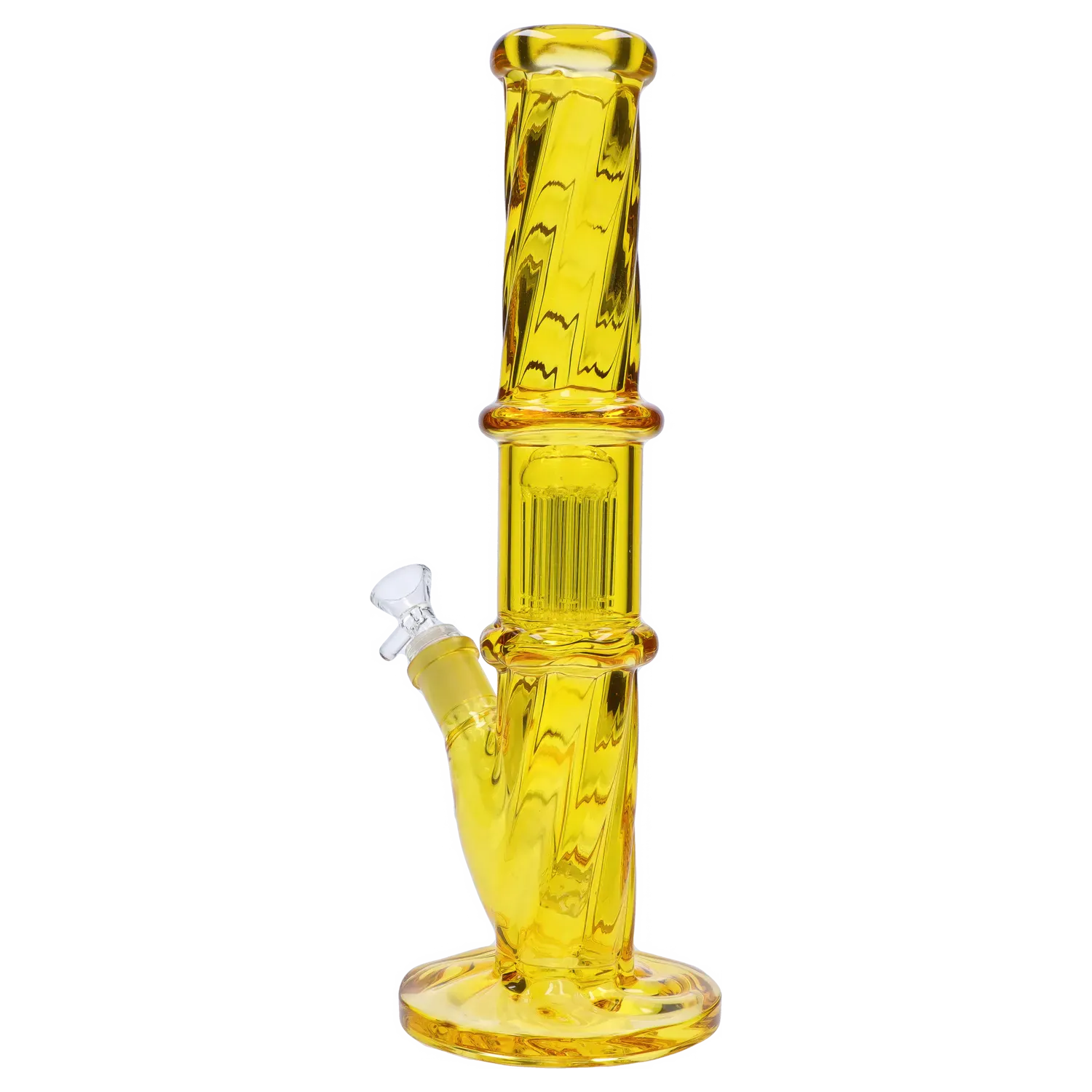 DHC Twisted Straight Tube with Tree Perc