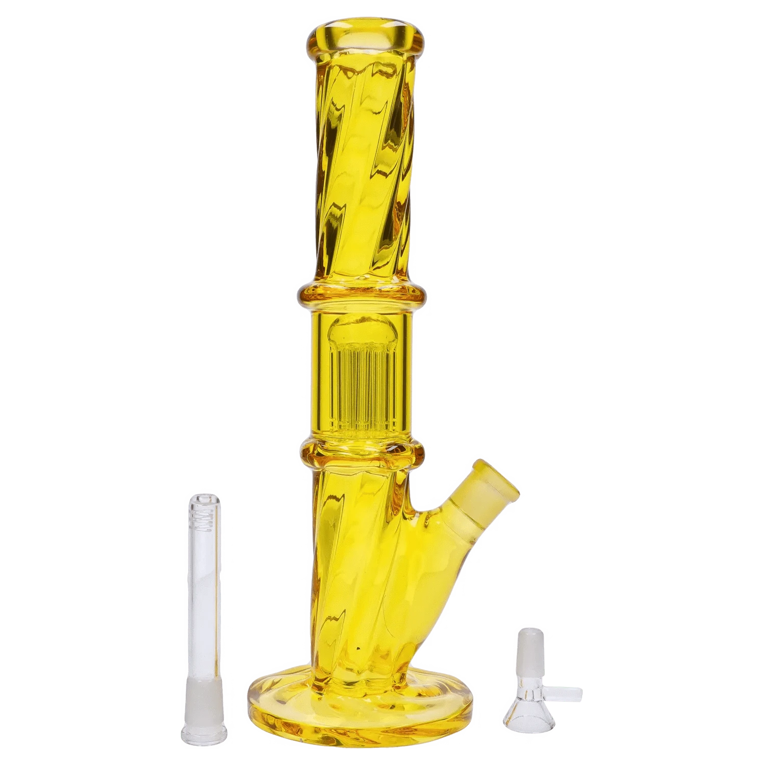 DHC Twisted Straight Tube with Tree Perc